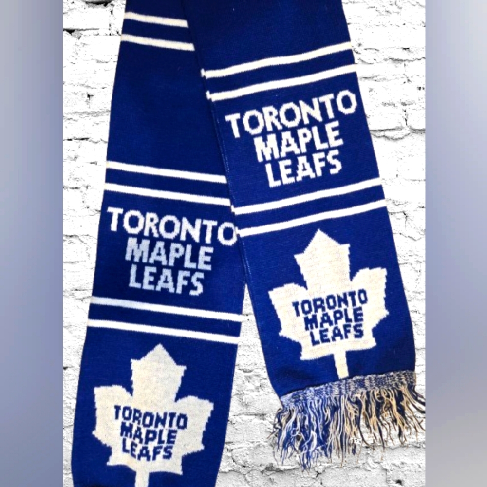 Toronto Maple Leafs Blue and White Scarf